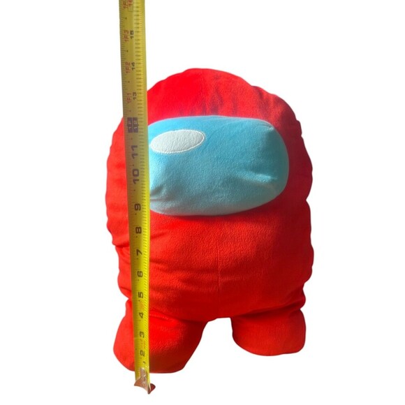 Among Us Red Crewmate Plush Toy – Official 14-Inch Super Squishy Astronaut Toy - Picture 5 of 5